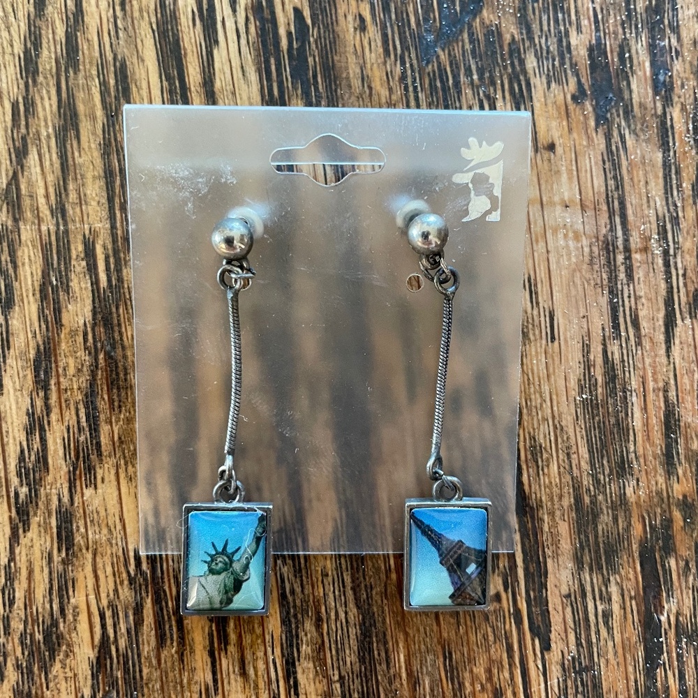 Victorian drop earrings
